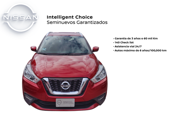 2020 Nissan KICKS 5 PTS EXCLUSIVE 16L TA AAC AUT PIEL VE GPS RA-17 in Tijuana, Baja California, México - Nissan Tijuana Zona Río