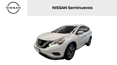 2019 Nissan MURANO 5 PTS EXCLUSIVE CVT GPS PIEL QC RA-20 4X4