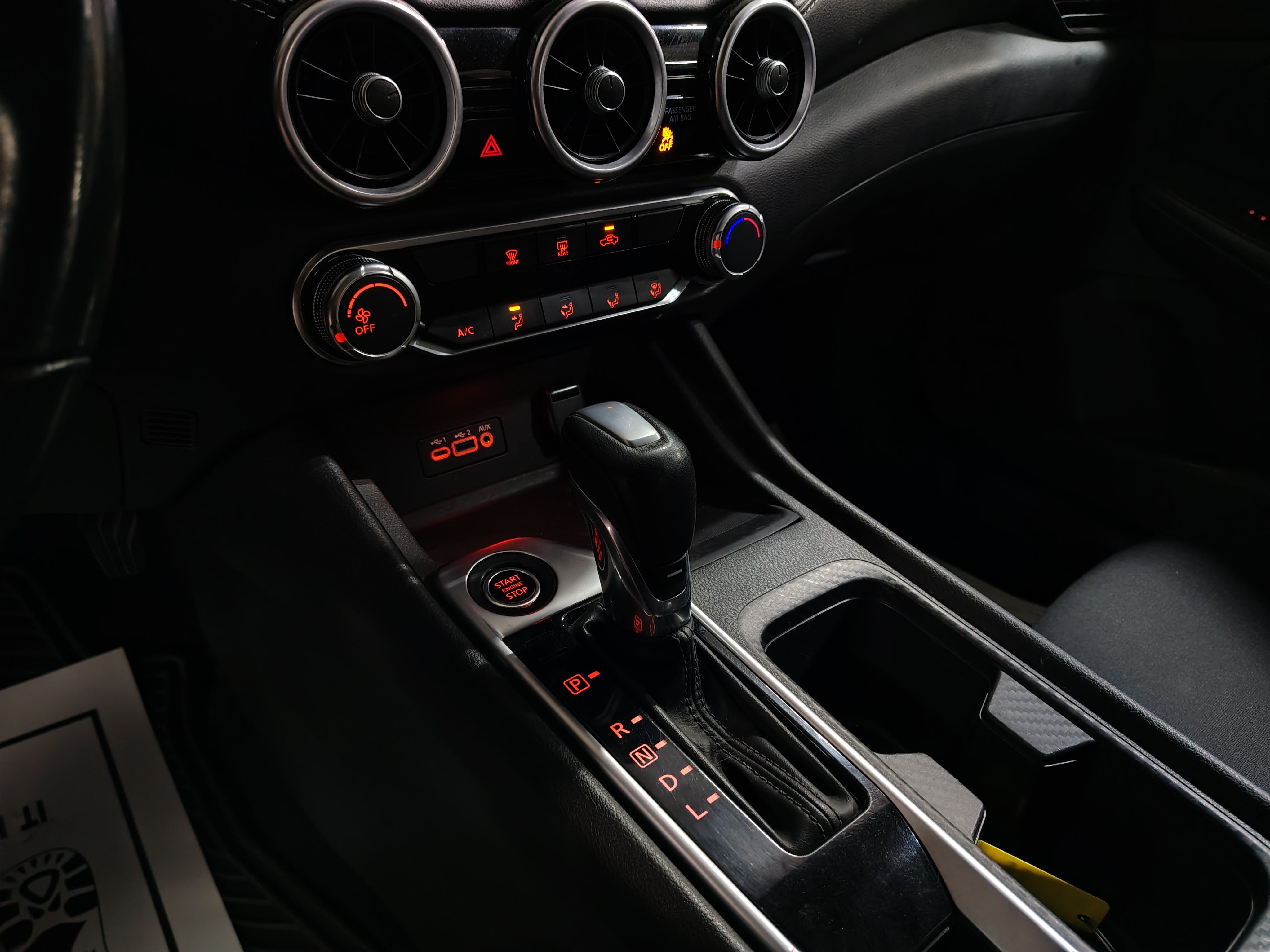 2021 Nissan SENTRA 4 PTS ADVANCE CVT AAC F NIEBLA RA-16