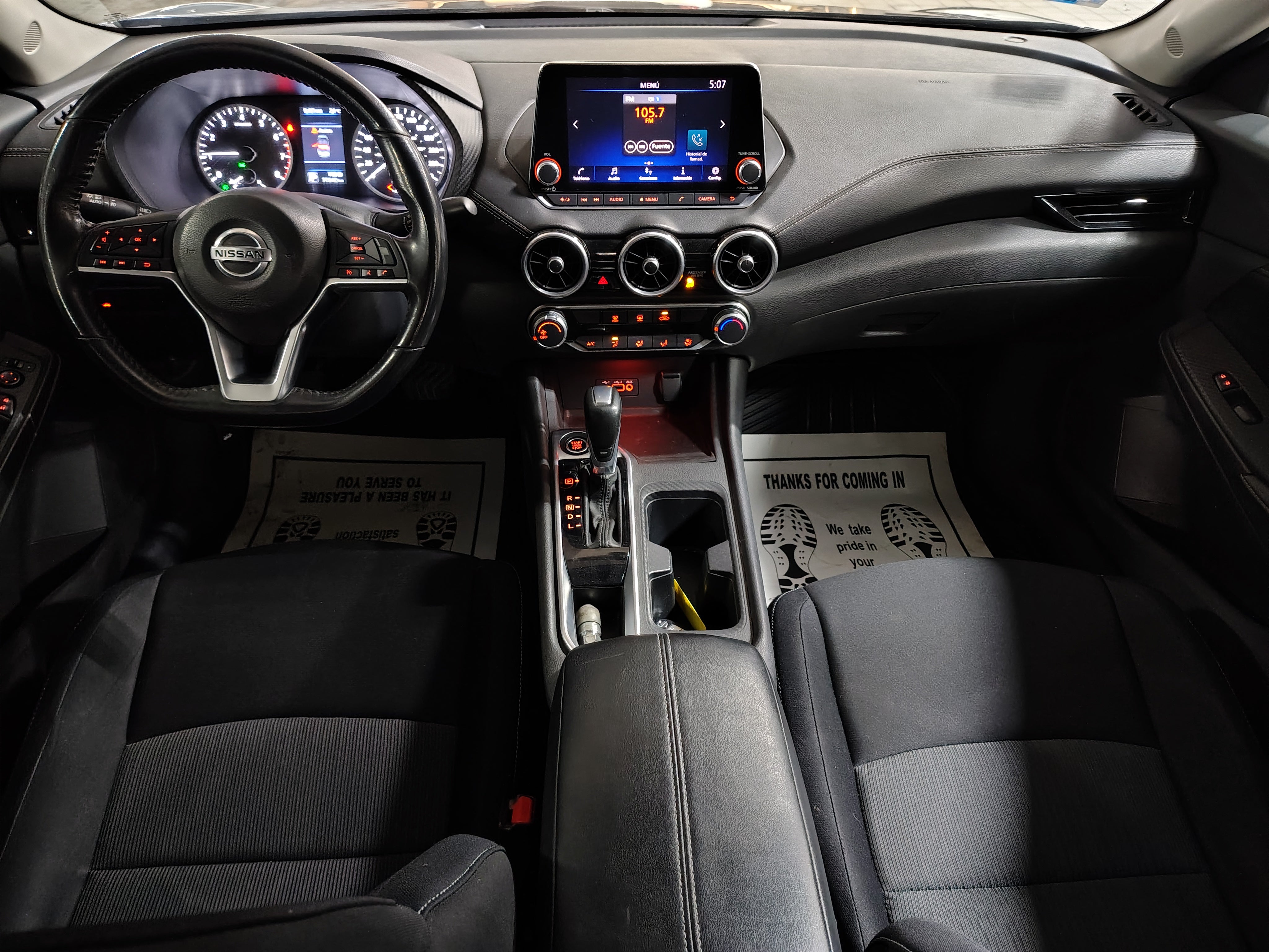 2021 Nissan SENTRA 4 PTS ADVANCE CVT AAC F NIEBLA RA-16