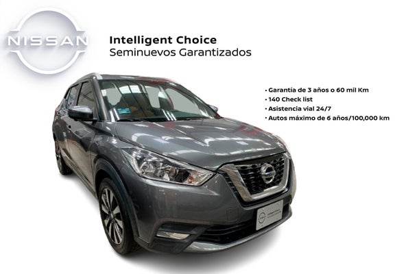2020 Nissan KICKS 5 PTS EXCLUSIVE 16L TA AAC AUT PIEL VE GPS RA-17 in Tijuana, Baja California, México - Nissan Tijuana Zona Río